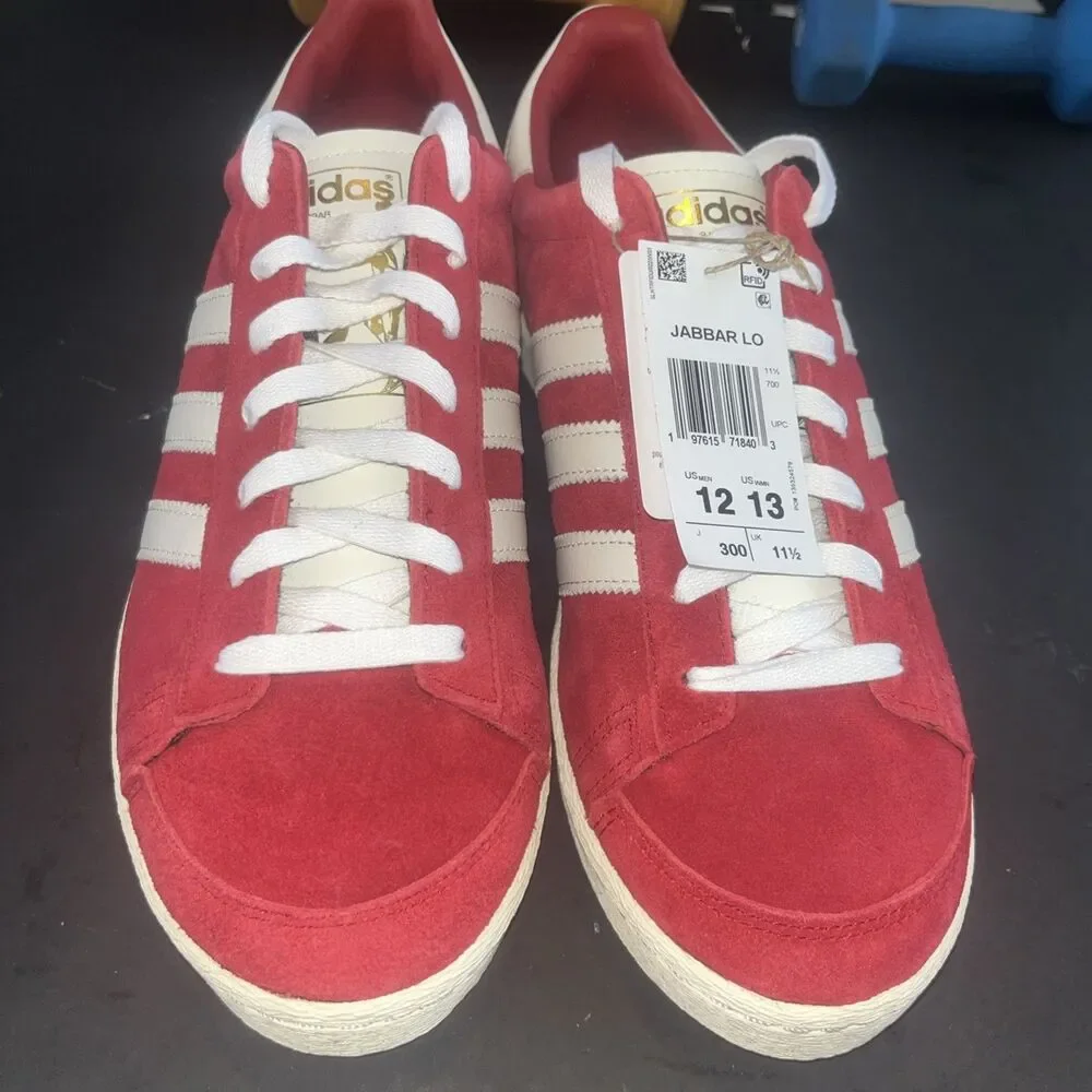 Size 12 - adidas Jabbar Low Team Power Red